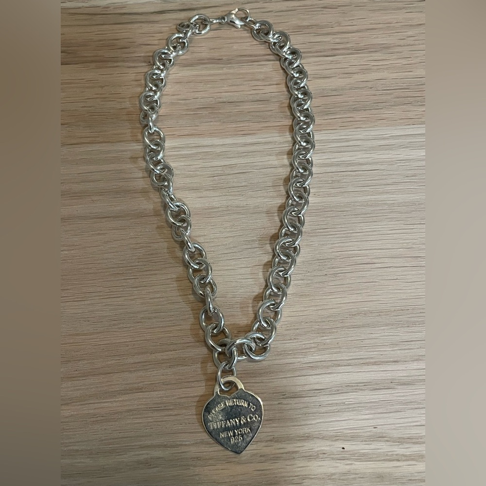 Tiffany & Co. Return to Tiffany Necklace Heart Tag